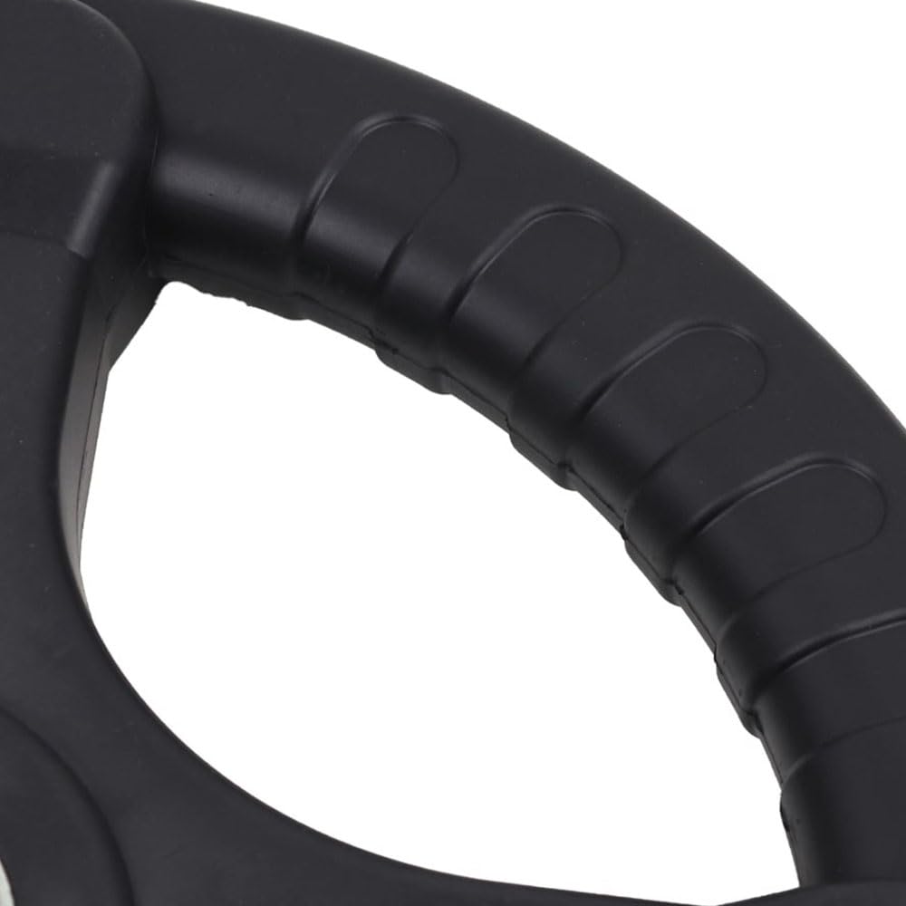Disco de Caucho con Agarre 30 mm Viok Sport – Entrenamientos Funcionales y Musculación - Compatible con Barras de 30 y 28 mm - Disponible en 1,5, 2,5, 5, 10, 15 y 20 Kg