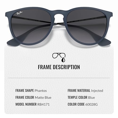 Image of Ray-Ban RB4171 ERIKA COLOR MIX Phantos Shaped Sunglasses for Women with Official RAYBAN Eyewear Kit