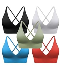 5 Pack Blackwhitegreenorangish-redsparkle-blue