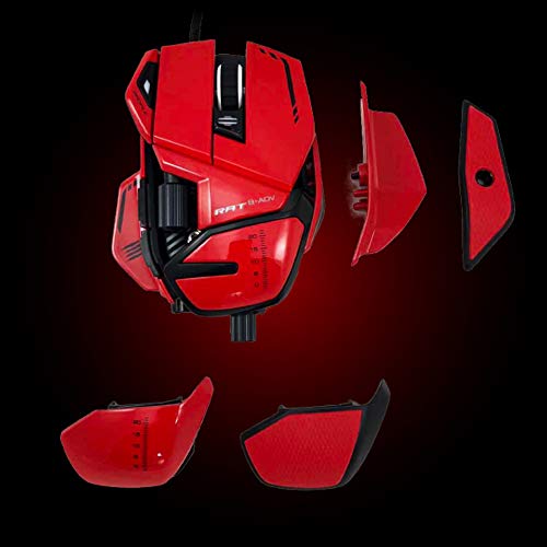 Mad Catz R.a.t. 8+ Adv Gaming Mouse (Usb/Red/20000Dpi/11 Buttons) - Mr06Dcinrd000-0 #TOP5