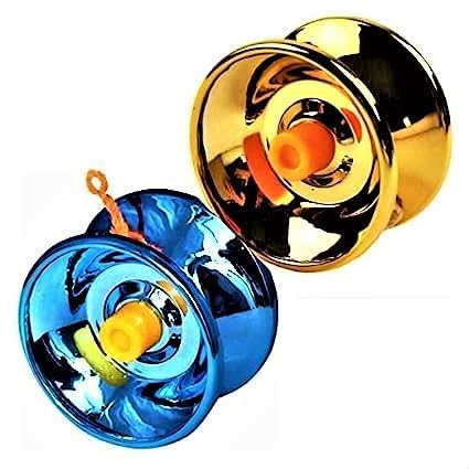 WeKidz Fine Quality High Gloss high Speed Metal YoYo Spiner Toy (1 pcs)