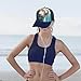 Swimming Tiger Mama and Little Fashion Mesh Baseball Cap Adjustable Sport Sun Visor Hat Headwear for Men Women