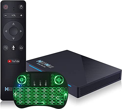TV Box Android 11.0 [8GB 128GB] H96 MAX 4K/8K Smart TV Box RK3566 Chipset 2.4G/5G Dual WiFi 100/1000M H.265 Decodificar USB3.0 Smart TV Box,4gb+32gb