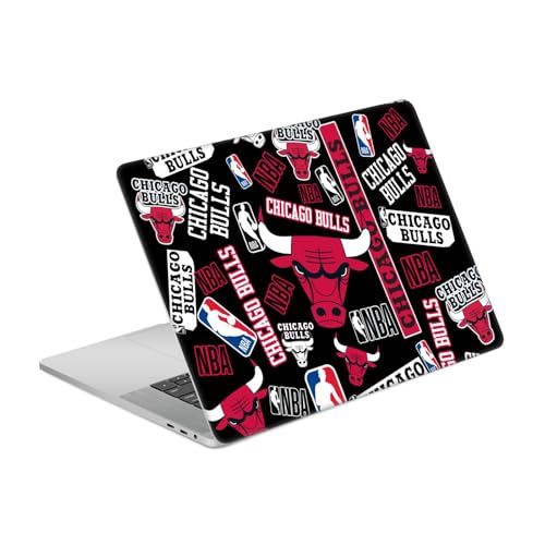 Skin Chicago Bulls MacBook Pro 15.4 personnalisation vinyle pour travailler au café