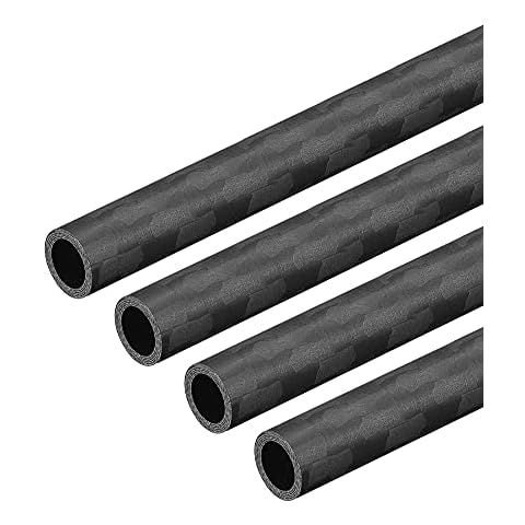 uxcell 6mm Carbon Fiber Tube Cover