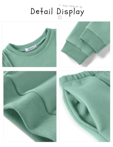 Image of Toddler Boys boys sets ,Long Sleeve Fleece Fall Winter boys sweatsuit