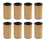 Oil Filter 26320-2A000 26320-2A001 26320-2A002 for Cee'd 1.6 CRDi 90 Diesel Engine (Color: 8pcs)
