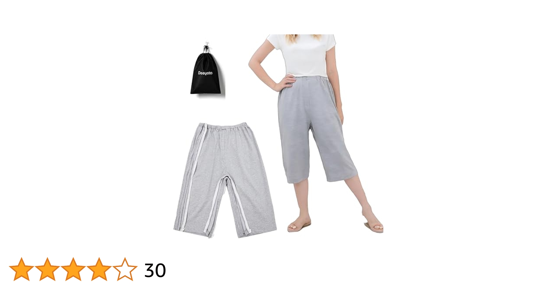 Amazon.co.jp: [DEEYOTA] 介護 パジャマ フルオープンパンツ