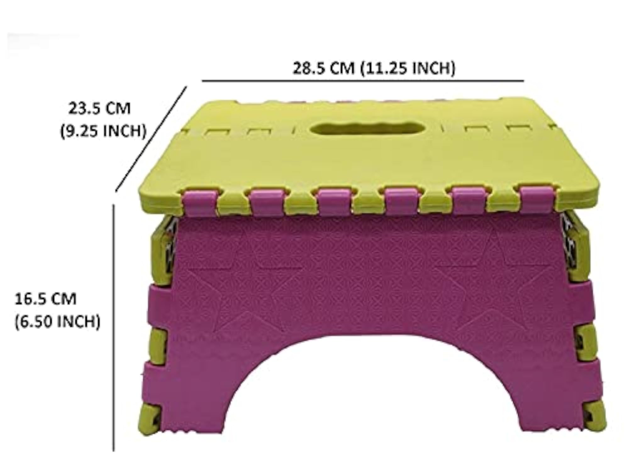 6 Inch Super Strong Adjustable Portable Folding Step Stool