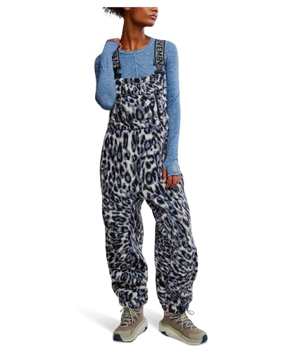 Free People Womens Printed Hit The Slopes Sa Snow Leopard Combo Medium 26.75 inch Inseam
