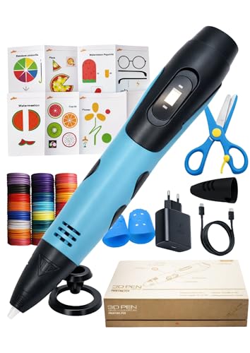 CAELLUMA Bolígrafo 3D para Niños con 12 Colores PLA · Sin Pantallas ni Apps · Ideal para Regalar · Seguro, Fácil de Usar y Creativo · Incluye Accesorios y Manual en Español (Claro)