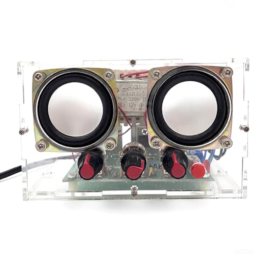Estuche transparente de electrónica de 12 V para kit DIY escolar 3