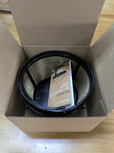 Brensten 8-12 Cup Reusable Filter Basket With Closed Bottom Fits Mrcoffee Coffee Maker And Brewer - Permanent Filter Replacement For Mr Coffee Gold Basket-Style Filters 2-Pack thumb #5