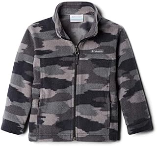 Columbia Youth Boys Zing III, Soft Fleece with Classic Fit, grill brushed camo