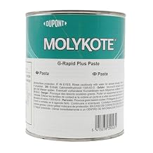 Molykote G-Rapid Plus Paste 1kg | Assembly and Running-in Paste with MoS2 | Excellent Wear Protection, Anti-Seize, and High-Load Performance