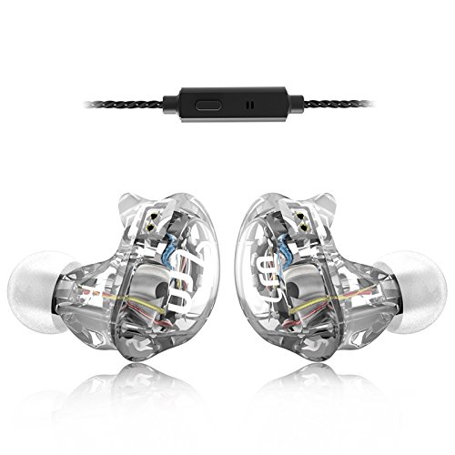 Gadgetoo Trn V10 2Dd+2Ba Hybrid In Ear Earphone Hifi Dj Monitor Earphones