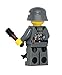 Modern Brick Warfare German WW2 MP40 Soldier Custom Minifigure