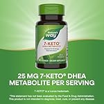 Nature's Way 7-KETO, DHEA Metabolite, Metabolism Support Supplement*, 25mg Potency Per Serving, 60 Capsules - Image 4
