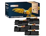  QUALITONER - x5 Toners - C13S050614 (Noir x2 + Cyan + Magenta + Yellow) - Compatible pour Epson Aculaser C 1700 Epson Aculaser C 1700 Series Epson Aculaser C 1750 N Epson Aculaser C 1750 W Epson Acul