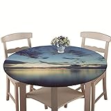MESA DE PROTECCIÓN INTEGRAL : Para refrescar cualquier mesa desgastada u obsoleta, use estos protectores de mesa de borde a prueba de agua, pueden respaldar la cubierta de mesa de borde elástico impreso, lo que le ayuda a evitar manchas de aceite, rayones e impermeabilización, ayudando así a prevenir el polvo y prevenir la formación de abolladuras y migas.