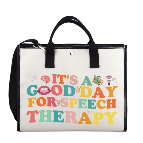 XYANFA Speech Therapist Gift - Slp Tote Bag for Speech Language Pathologist