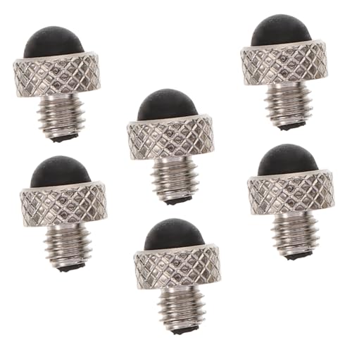 Homoyoyo 6pcs Hair Scissor Rubber Silencers for Noise Reduction - Bumper Replacement for Hairdressing Tools