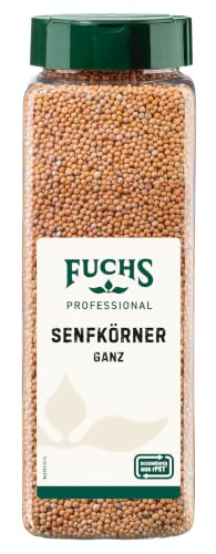 Fuchs Professional - Senfkörner ganz | 700 g im großen Gewürzstreuer