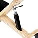duehome - Silla de Oficina Ergonomica, silla de Escritorio, color Negro y...