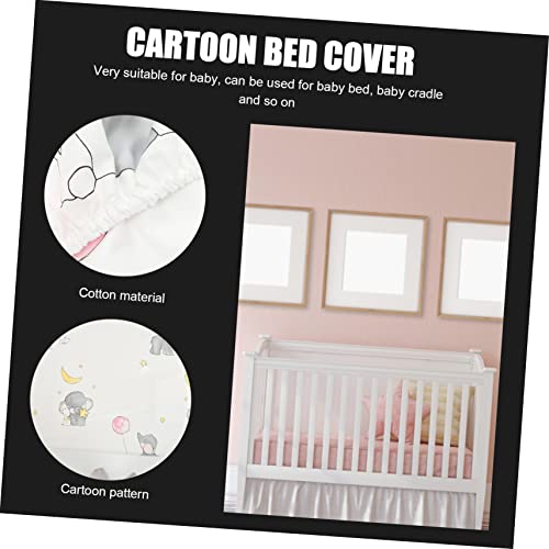 Drap pour parc garçon fille en coton doux à motifs géométriques IMIKEYA