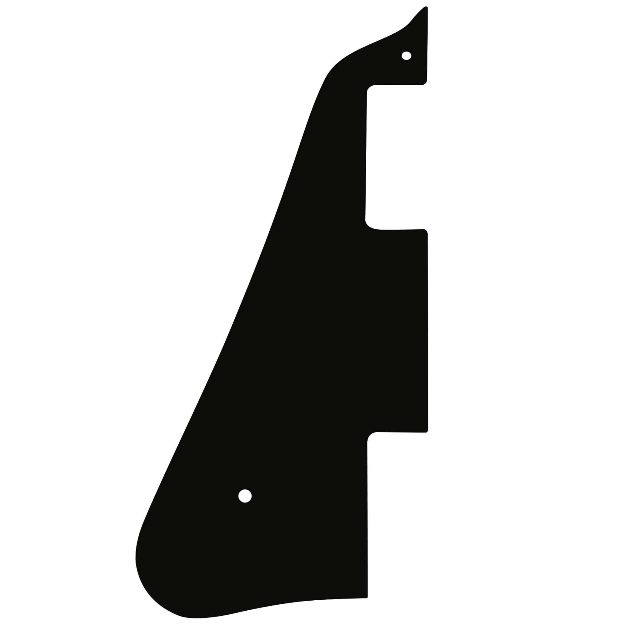 Musiclily LP Guitar Pickguard for China Epiphone Les Paul Standard Modern Style Electric Guitar, 4Ply Black Pearl - Image 3