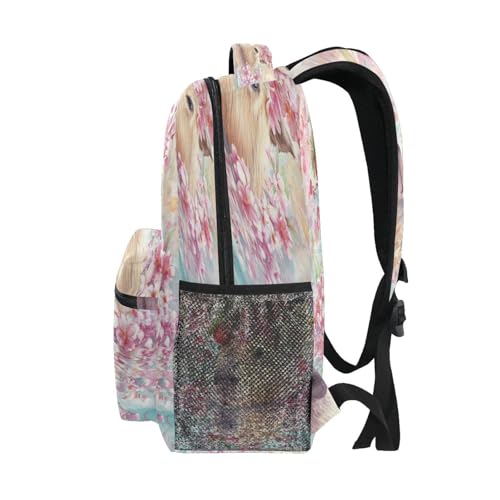 Dussdil Capybara Strawberry Cherry Kids Backpack School Backpacks for Boys Girls 16 IN Book Back Pack Bag Casual Travel Daypack with Adjustable Shoulder Strap Zipper4