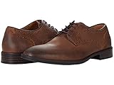 Johnston & Murphy Henrick Plain Toe Tan Suede 9 M (D)