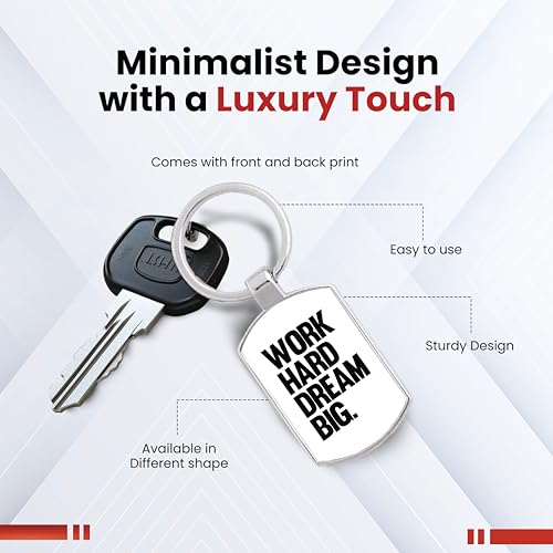 Image of Premium Printed Metal Keychain for Men & Women | High-Definition Artwork Print | Durable Key Ring for Car, Bike, Home & Office Keys | Stylish Decorative Key Holder Gift