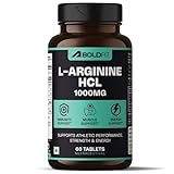 Boldfit L-arginine Tablets 1000mg With Nitric Oxide Amino Acid Supplement For Men And Women Supports Energy, Recovery, And Muscle Function 60 L-arginine Capsules
