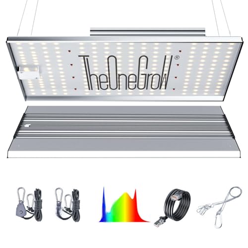 TheOneGrow MA1200 Grow Light Full Spectrum, 120 Watt...