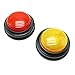 Produktbild Gelabur 2-Pack Buzzer für Trivia Spiele, Antwort Buzzer für Klassenzimmer, Family Feud Jeopardy Buzzer, Game Buzzer mit Licht und Ton für Klassenzimmer, Game Show Buzzer Tasten