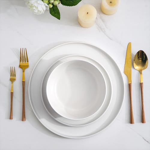 Amorarc ASP502 Ceramic Dinner Salad Plates Set Of 4 thumb #5