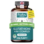 Glutathione Reduced - 98% Highly Purified - L Glutathione Supplement with NAC, Alpha Lipoic Acid & L-Glycine - Antioxidant Support - from Fermentation, Non-GMO - 900 mg per Serving, 90 Vegan Capsules