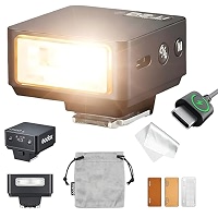 Godox IT20 C – Mini Flash TTL Pour Canon EOS R, RP, R5, R6, R7, R8, R10, R100, M50 – Ultra-compact 4,1cm, 45g, 6 Niveaux De Puissance, Batterie USB-C