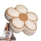 【Uso decorativo versatile】 Posiziona questi cuscini di fiori sul pavimento, sul sedile o sul divano per migliorare l'estetica di qualsiasi spazio. Sia che siano utilizzati per un comfort extra o come accento elegante, completano vari stili di decorazione e rendono qualsiasi spazio più invitante