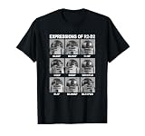 スター・ウォーズ クラシック エクスプレッションズ オブ R2-D2 教科書 ヴィンテージ Tシャツ