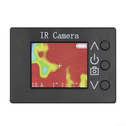 Wärmebildkamera, MLX90640 4.6 cm LCD Digital Infrarot Wärmebildkamera, Temperaturmessung Thermodetektor zur Inspektion