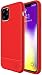 Produktbild JT Berlin Back-Case Pankow Silikon Hülle für das Apple iPhone 11 Pro Max in rot [Qi kompatibel, Strukturierte Oberfläche, Flexibles TPU, 1 Meter getesteter Fallschutz, Verstärkte Ecken] - 10561