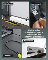 Superer 5V USB Ladekabel Passend für Philips One Blade 360 QP2824, QP2834, QP2734, QP2724, QP1924, QP4631, MG7962, S5889, QP6652, MG7930, MG5950, MG3946 Body Trimmer Rasierer Kabel (5V USBA, 2) – Ansicht 5