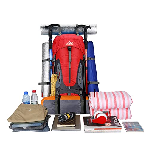 Rucksack 70 Liter Opetdo Nylon für Trekking und Bergsteigen