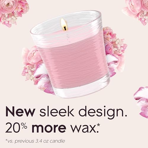 Glade 1-Wick Scented Candle Jar, Angel Whispers, Air Freshener Infused with Essential Oils, 4.08 Oz, 2 Count — view 2