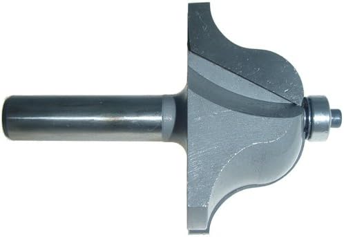 Magnate 1609 Roman Ogee Router Bit - 1-1/4" Cutting Height; 1/2" Shank Diameter; 1/2" Radius