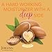 Jergens Deep Restoring Argan Oil Moisturizer, Soothing Body and Hand Lotion with Reviving Argan Oil and Vitamin E, Oil-Infused, Dermatologist Tested, 16.8 oz