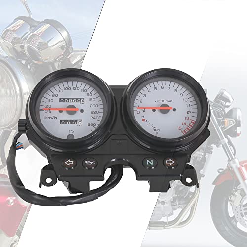 Moto tachymètre Odomètre Compteur de Vitesse Instrument Cluster de jauge de mètre pour Cb600 Hornet 600 1996-2002