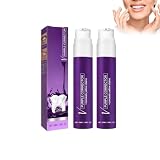 2PC Toothpaste White Teeth 50ml, Purple Toothpaste Face Paint